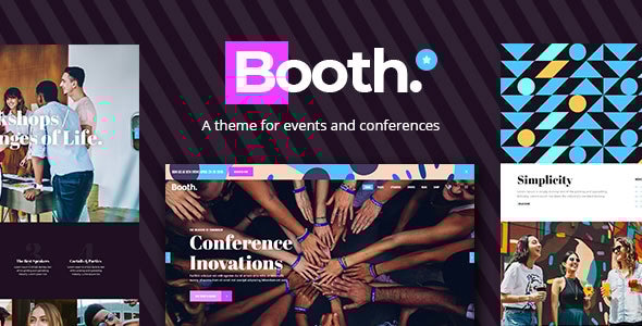 Booth 1.4 - Event and Conference WordPress Theme
