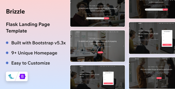 Borial - Business & Agency Flask Template
