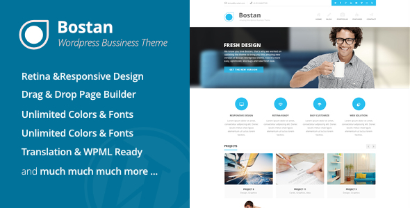 Bostan 6.65 - Business Theme