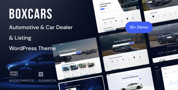Boxcar 1.1.33 - Automotive & Car Dealer WordPress Theme