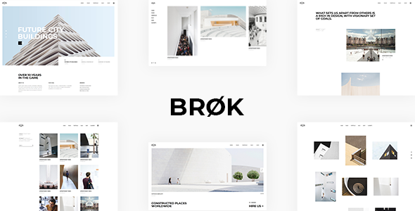 Brøk 1.2.1 - Architecture WordPress Theme