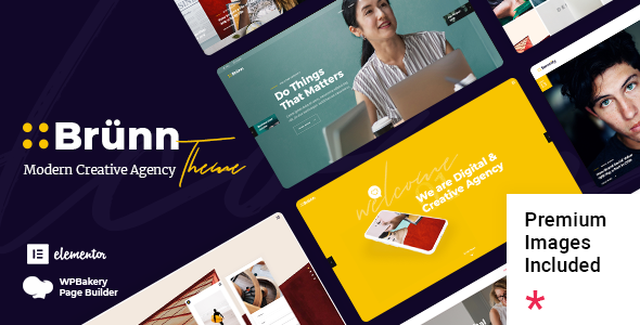 Brünn 2.3 - Creative Agency WordPress Theme