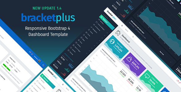Bracket 1.4 - Plus Responsive Bootstrap 4 Admin Dashboard Template