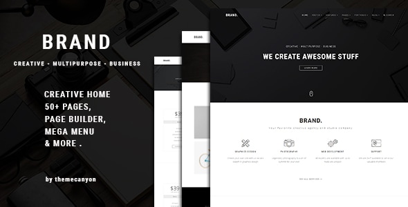 Brand. 3.0 - Creative Business Template