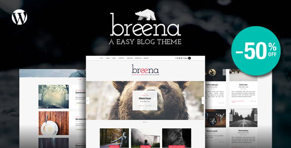 Breena 1.3 - A Responsive WordPress Blog Theme
