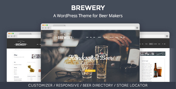 Brewery 1.3.10 - A WordPress Theme for Beer Makers