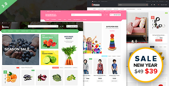 Brezza 5.6 - Fruit Store Multipurpose WooCommerce WordPress Theme