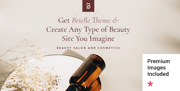 Brielle 1.1 - Beauty Salon and Cosmetics WordPress Theme