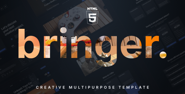 Bringer 1.1 - Creative Agency & Portfolio HTML Template