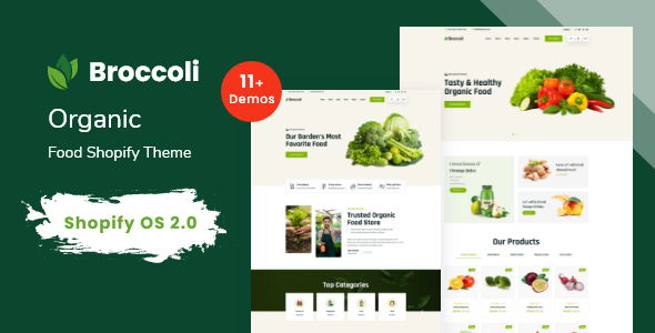 Broccoli 1.1.4 - Organic Food Store Shopify Theme OS 2.0