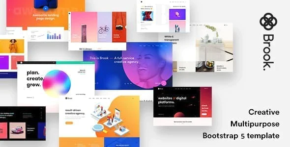 Brook 4.6.0 Creative Agency & Business HTML Template