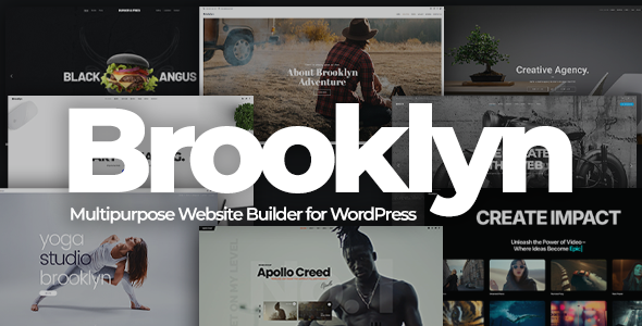 Brooklyn 7.4 - Creative Multipurpose Responsive WordPress Theme