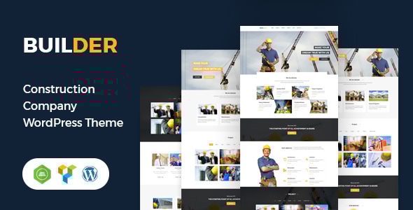 Builder 2.1 - Construction WordPress Theme