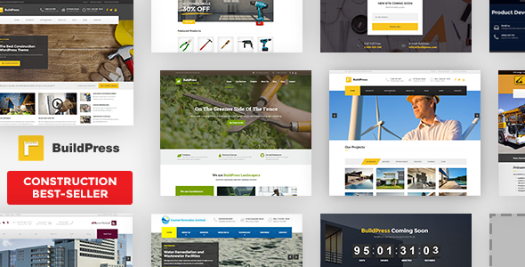 BuildPress 7.0 - Multi-purpose Construction and Landscape WordPress Theme