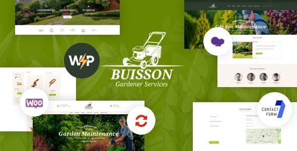 Buisson 1.1.11 - Gardening & Landscaping WordPress Theme