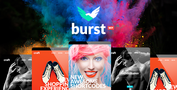Burst 3.6 Creative Design Agency WordPress Theme