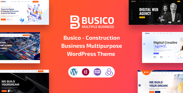 Busico 1.0.7 - Multipurpose Business & Technology WordPress Theme