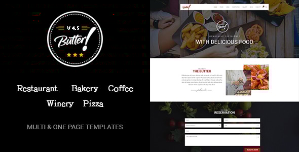 Butter 4.7.0 - Restaurant & Winery WordPress Theme