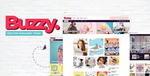 Buzzy 1.7 - Creative Magazine WordPress Theme