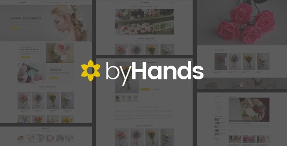 ByHands 1.0 - Flower Store Virtuemart Template