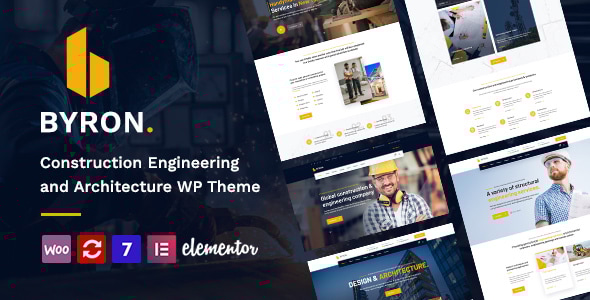 Byron 1.27 - Construction and Engineering WordPress Theme