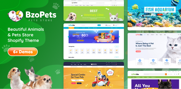 BzoPets 1.3.3 - Pet Store and Supplies Shopify 2.0 Theme
