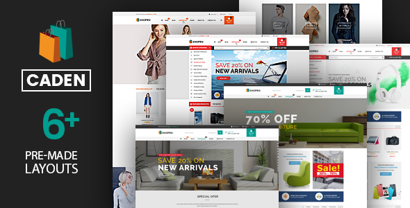 Caden 1.4.4 - Mega Store Responsive WordPress Theme
