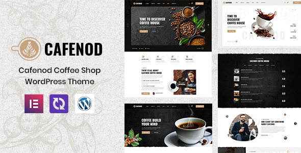 Cafenod 1.0.5 - Coffee Shop WordPress Theme