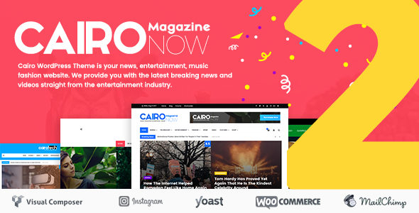 Cairo 2.1 - Newspaper & Magazine WordPress Theme