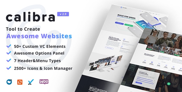 Calibra 2.12 - Responsive Multi-Purpose WordPress Theme