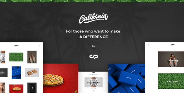 California - Portfolio WordPress Theme for Creatives