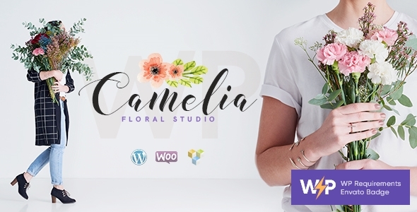Camelia 1.2.15 - Floral Studio Florist WordPress Theme
