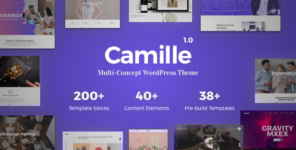 Camille 1.9.0 - Multi-Concept WordPress Theme