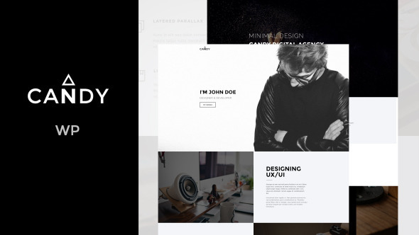 Candy 1.3 - One & Multi Page WordPress Theme