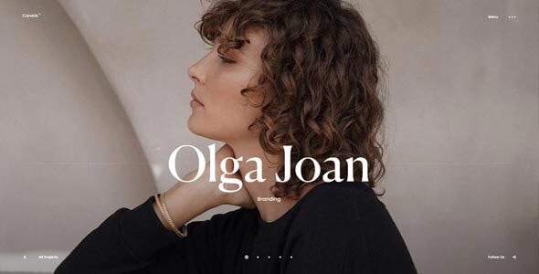 Canela - Creative Portfolio WordPress Theme