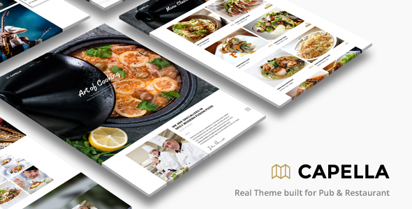 Capella 2.5.5 - Restaurant WordPress