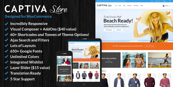 Captiva 2.6 - Responsive WordPress WooCommerce Theme