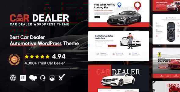 Car Dealer 3.0 Automotive Responsive WordPress Theme