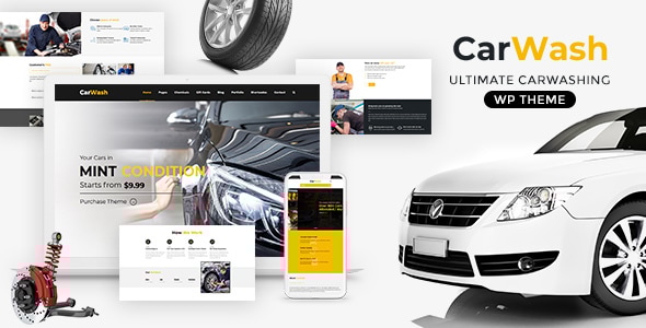 Car Wash 3.2 - Auto Spa WordPress Theme