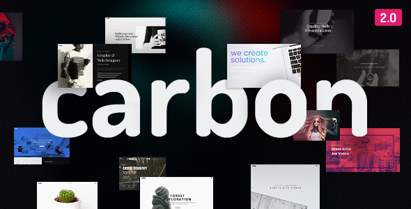 Carbon 3.3.1 - Clean Minimal Multipurpose WordPress Theme