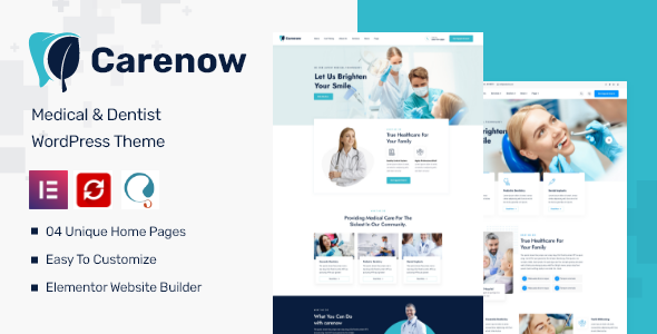 Carenow 1.1.6 - Medical & Dentist WordPress Theme