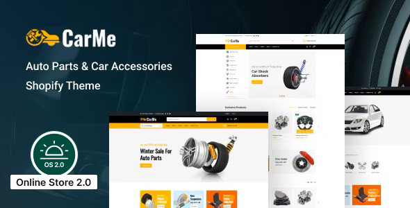 Carme 2.0.7 - Auto Parts & Car Accessories Shopify Theme