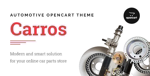 Carros  Car Parts OpenCart Theme