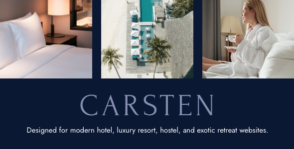 Carsten 1.2 - Hotel Booking WordPress Theme