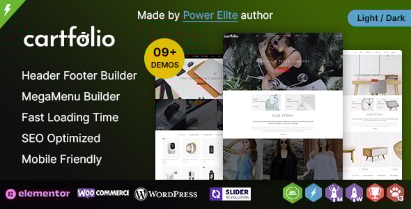Cartfolio WP 3.4.0 - MultiPurpose WordPress WooCommerce Theme