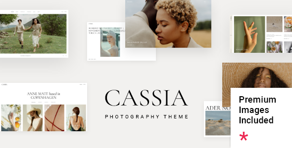 Cassia 1.5 - Photography Portfolio WordPress Theme