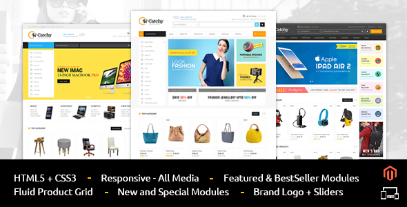 Catchy 1.9 - Multipurpose Magento Theme