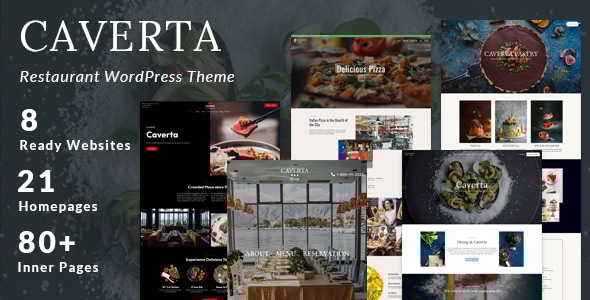 Caverta 2.1.7 - Restaurant WordPress Theme