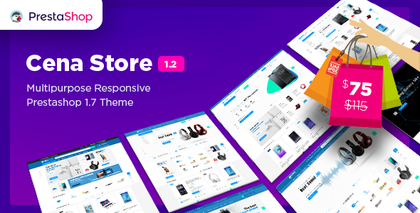 Cena Store 1.0 - Multipurpose Responsive Prestashop 1.7 Theme 10 Homepages Mobile Layout Included