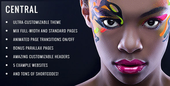 Central 3.3 Versatile Multi-Purpose WordPress Theme